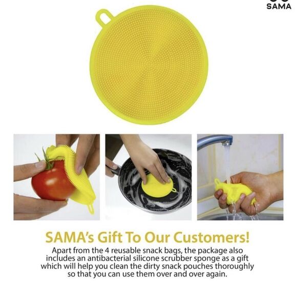 Multi-Color Reusable Storage Bags - Picture 8 of 17